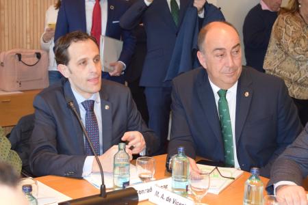 Imagen Miguel Ángel de Vicente asiste, junto a otros cuarenta representantes de toda España, a la reunión de la Comisión de la FEMP