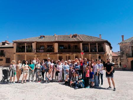Imagen La Diputación de Segovia organiza dos visitas guiadas para medio centenar de refugiados ucranianos que residen en la provincia