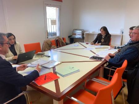 Imagen Los integrantes de la Mesa Provincial del Diálogo Social celebran la histórica OPE de la Diputación para 2023 y la sintonía general mantenida durante este mandato